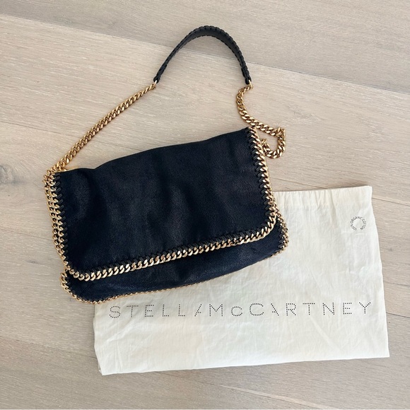 Stella McCartney Handbags - STELLA MCCARTNEY Falabella Shoulder Bag Navy